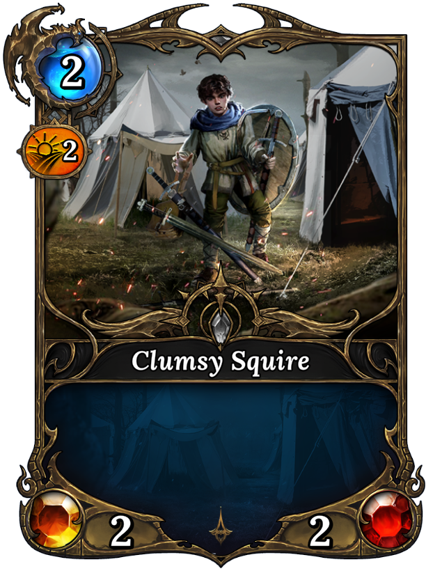 Clumsy Squire