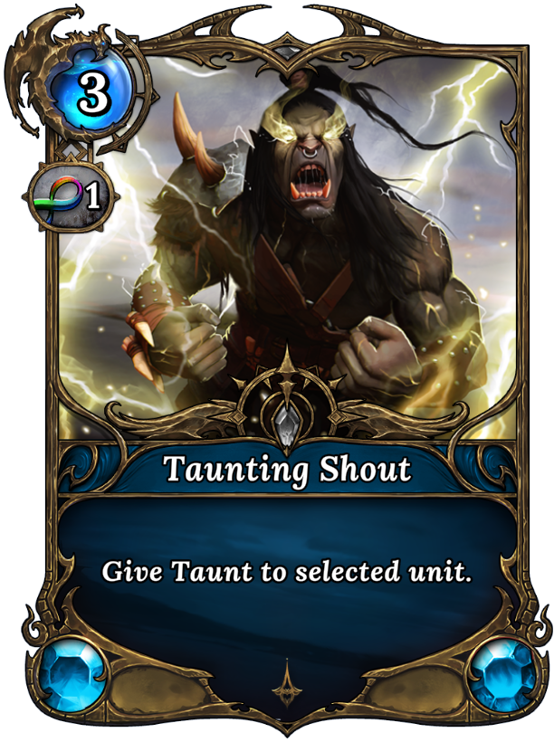 Taunting Shout